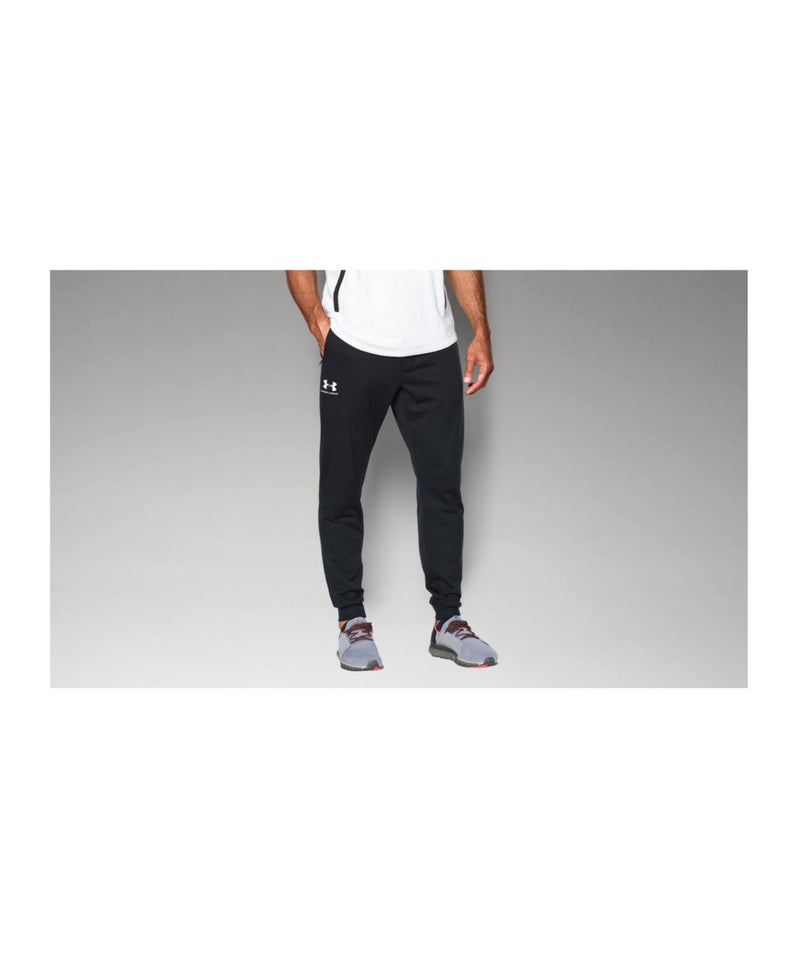 Under Armour Men's UA Sportstyle Joggers XLT Black - Image 2