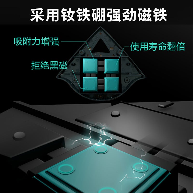 Yilai Cleaning Glass Cleaner Double-Sided Cleaning High-Rise Double-Layer Hollow Cleaning Window Artifact Strong Magnetic Cleaning Tool For Household Use - Image 4