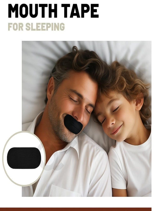 PIHARVA 30-Count Good Night Mouth Tape for Sleeping - Anti-Snoring Strips for Improved Breathing, Pain-Free Removal, Hypoallergenic & Gentle Adhesive Sleep Mouth Tape for Men and Women - Image 2