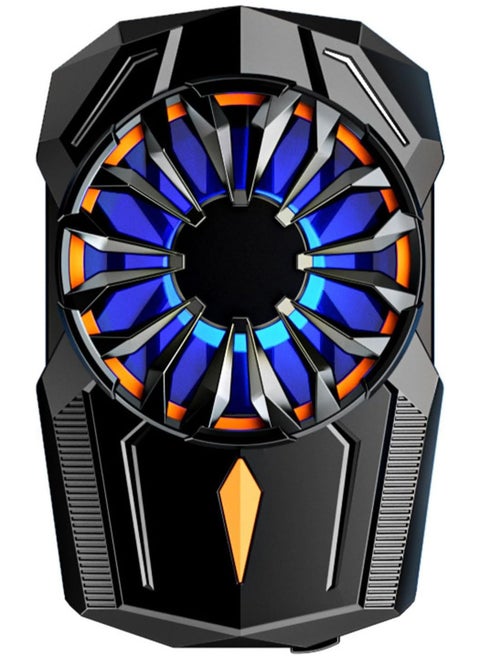 Mobile Phone Cooler,Cooling Fan, Cell Phone Radiator For Playing Games Watching Videos With LED Light, Compatible For iPhone & Android Smartphones
