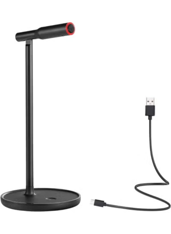 USB Condenser Microphone – Noise-Cancelling Plug & Play Mic for Live Streaming, Podcasting, Recording & Video Conferences, Compatible with Windows/Mac - Image 1