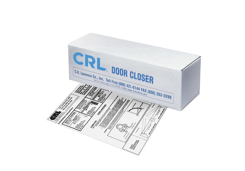 CRL PR90 Bronze Finish Adjustable Spring Power Size 1-6 Cast Iron Surface Mount Door Closer - Image 5