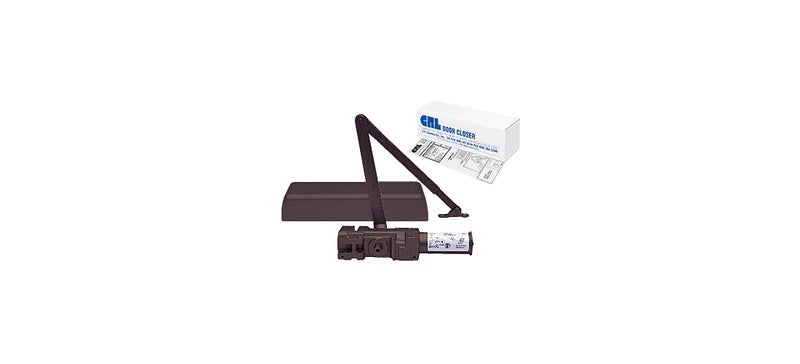 CRL PR90 Bronze Finish Adjustable Spring Power Size 1-6 Cast Iron Surface Mount Door Closer - Image 3