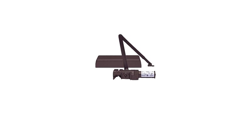 CRL PR90 Bronze Finish Adjustable Spring Power Size 1-6 Cast Iron Surface Mount Door Closer - Image 2