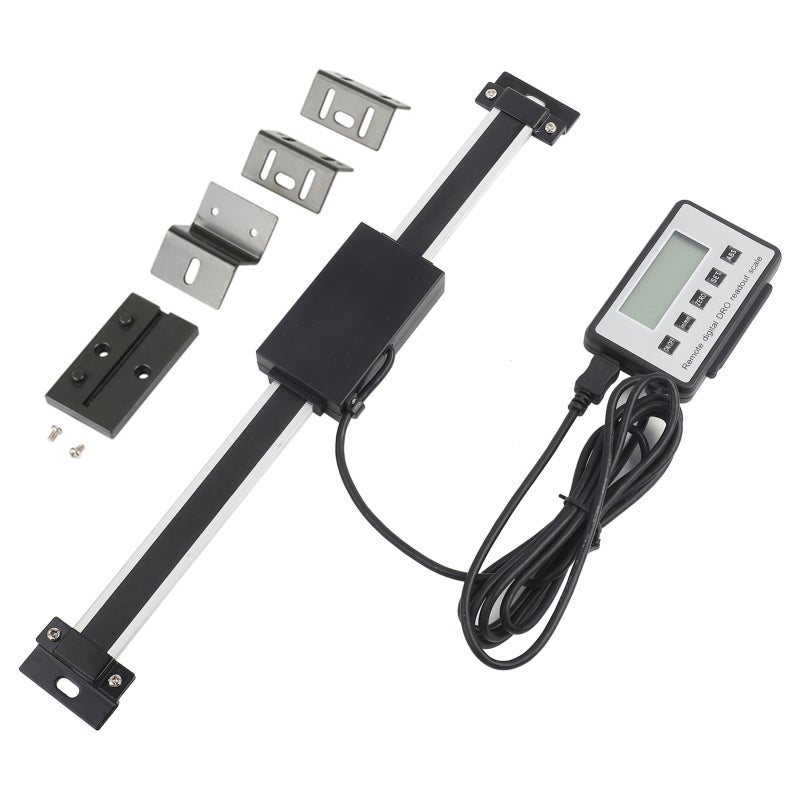 Digital Readout Kit 0-200mm Aluminum Alloy Precise Adjustments Remote Display - Quick Response 3 m/s Digital Readout for Lathe Upgrade - Image 1