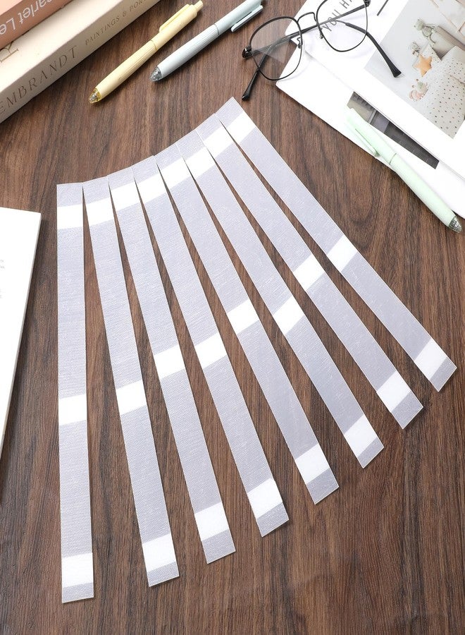 Zyghjort 50 Pcs Glue Strips with Mesh Backing, 0.98 inches/25mm Hot Melt Adhesive Glue Strips, Binding Tape for Book Binding Repair with 86-100 Sheet Capacity - Image 5