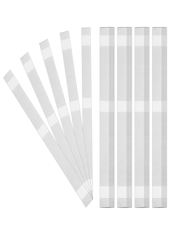 Zyghjort 50 Pcs Glue Strips with Mesh Backing, 0.98 inches/25mm Hot Melt Adhesive Glue Strips, Binding Tape for Book Binding Repair with 86-100 Sheet Capacity - Image 1