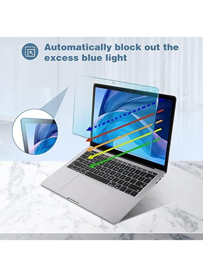 Procases 2 Pack Screen Protector For Macbook Pro 13 Macbook Air 13 Tempered Glass Screen Film Guard For Macbook Pro 13" 2022 2020 A2338 M1 A2289 A2251 And Macbook Air 13" A2337 M1 A2179 A1932 - Image 4