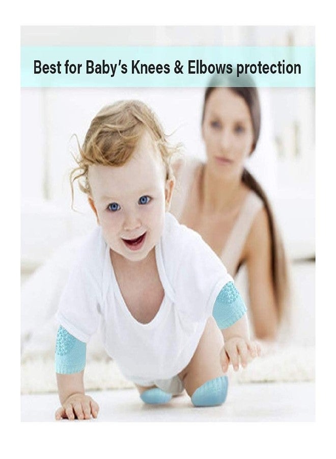 كويك فيت وسادات ركبة للأطفال مانعة للانزلاق، مناسبة للزحف، وسادة للركبة والمرفق، واقي أمان للركبة، غطاء ركبة مريح، واقي للركبة والمرفق للأولاد والبنات والرضع والأطفال الصغار (3 أزواج) - Image 5