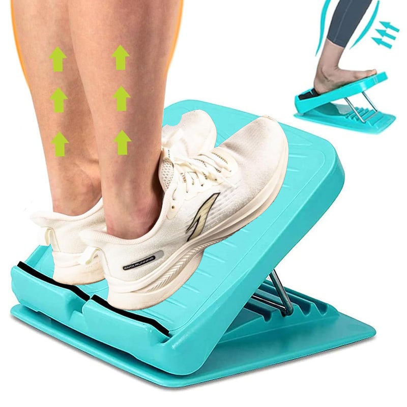 Slant Board Adjustable Incline Board and Calf Stretcher Stretch Board for Stretching Tight Calves or Plantar FasciitisFoot Stool Adjustable Strength Training Equipment Leg Exercise Machines
