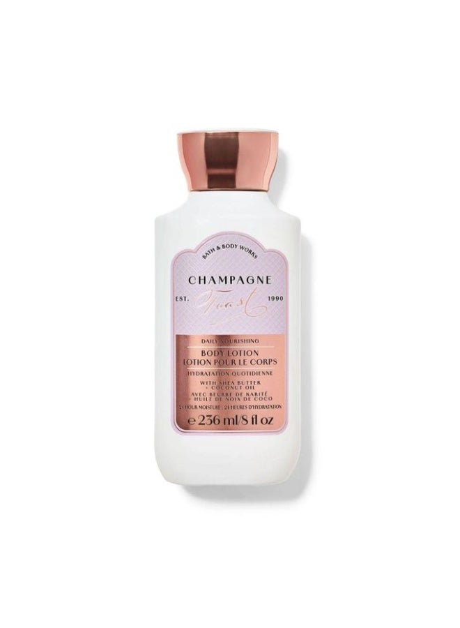 باث آند بودي وركس لوشن الجسم المغذي اليومي برائحة نخب الشمبانيا 236 مل