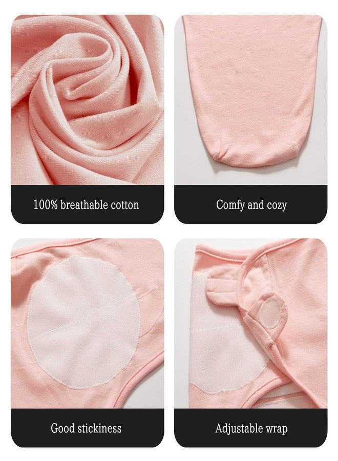 Little Tots Swaddle Blanket for Baby Girl Boy Easy Change Infant Wrap 3 Pack Adjustable Sleep Sack for Newborn Babies 0-3 Month (Star and Rabbit) - Image 3
