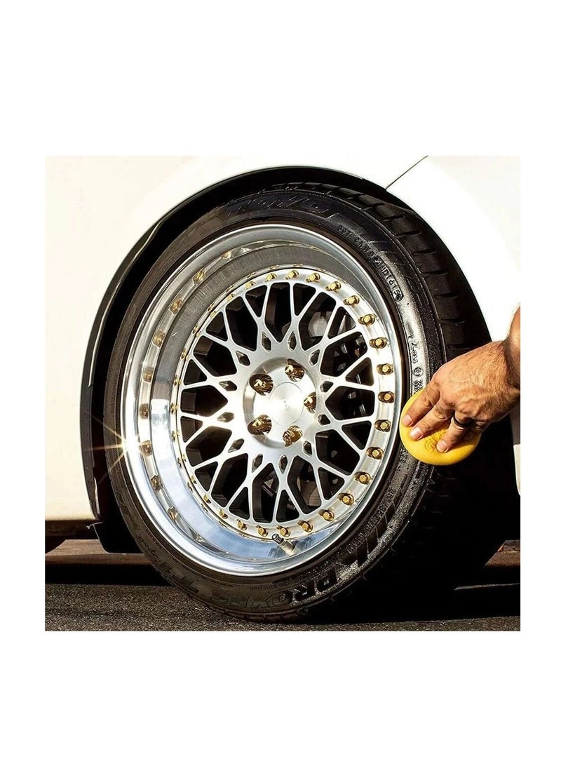 مجوايرز ملمع كفرات ميجوايرز Meguiars مع 2 إسفنجة تلميع إطارات - Image 2