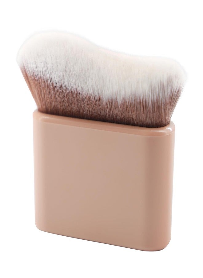 DRIPOO Large Self Tanner Brush, Professional Self Tanner, Kabuki, Powder, Foundation, Blusher, Shadow, Bronzer, Face and Body Brush for Smooth and Even Coverage - Image 1