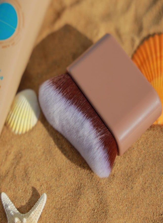DRIPOO Large Self Tanner Brush, Professional Self Tanner, Kabuki, Powder, Foundation, Blusher, Shadow, Bronzer, Face and Body Brush for Smooth and Even Coverage - Image 5
