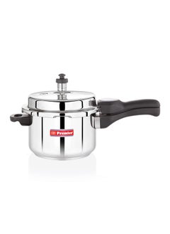 3Liters Premier Comfort Stainless Steel Sandwich Botttom Pressure Cooker with Induction - 3 Liters Silver