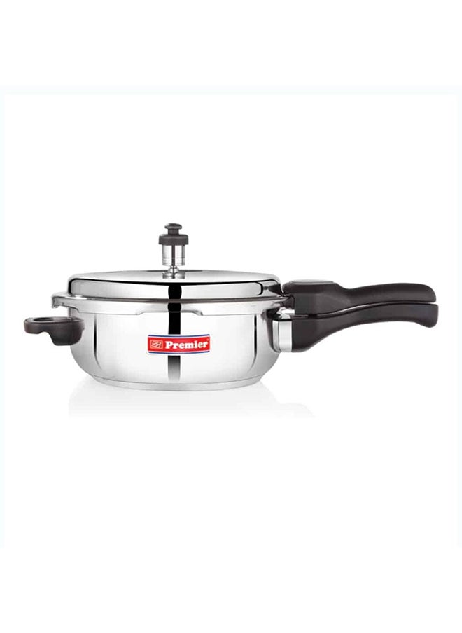 Premier - 3Liters Premier Comfort Stainless Steel Sandwich Botttom Pressure Cooker with Induction - 3 Liters Silver - Image 1
