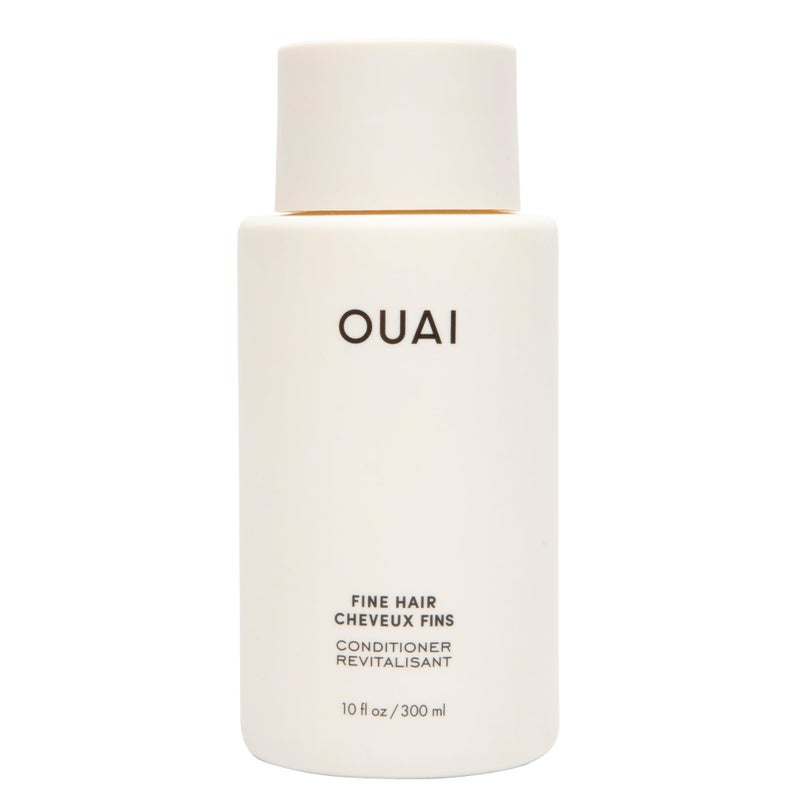 OUAI Fine Hair Conditioner - Volumizing Conditioner for Fine Hair Made with Keratin, Biotin and Chia Seed Oil - Adds Softness, Bounce and Volume - Free from Parabens, Sulfates, and Phthalates (10 Oz) - Image 1