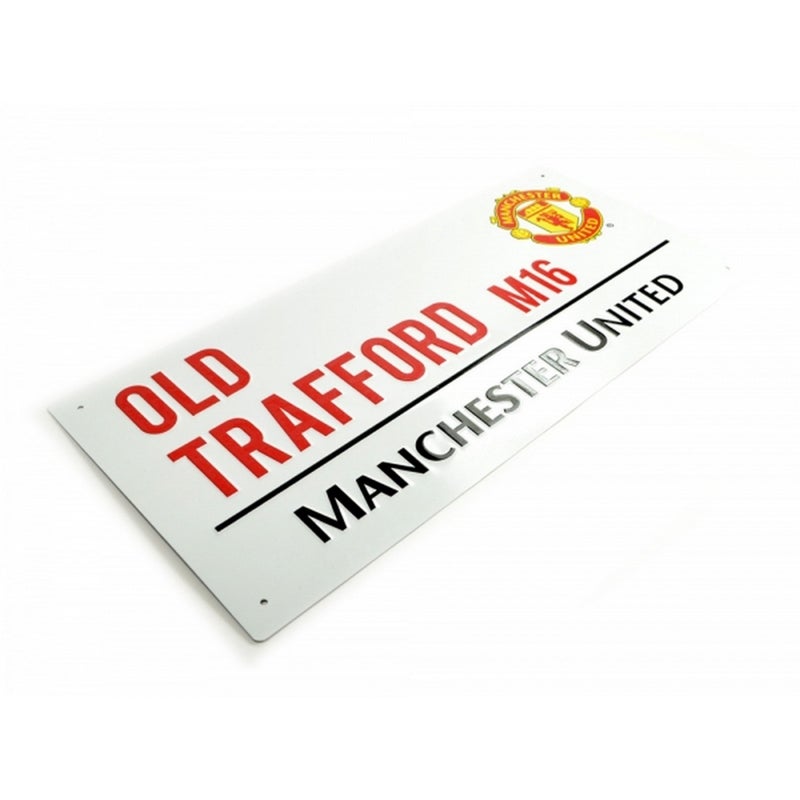 Manchester United Manchester United Street Sign (40cm x 18cm) - One Size  - Image 2