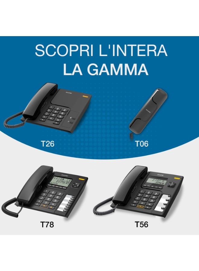 Alcatel Corded Telephone - T06 - Image 3