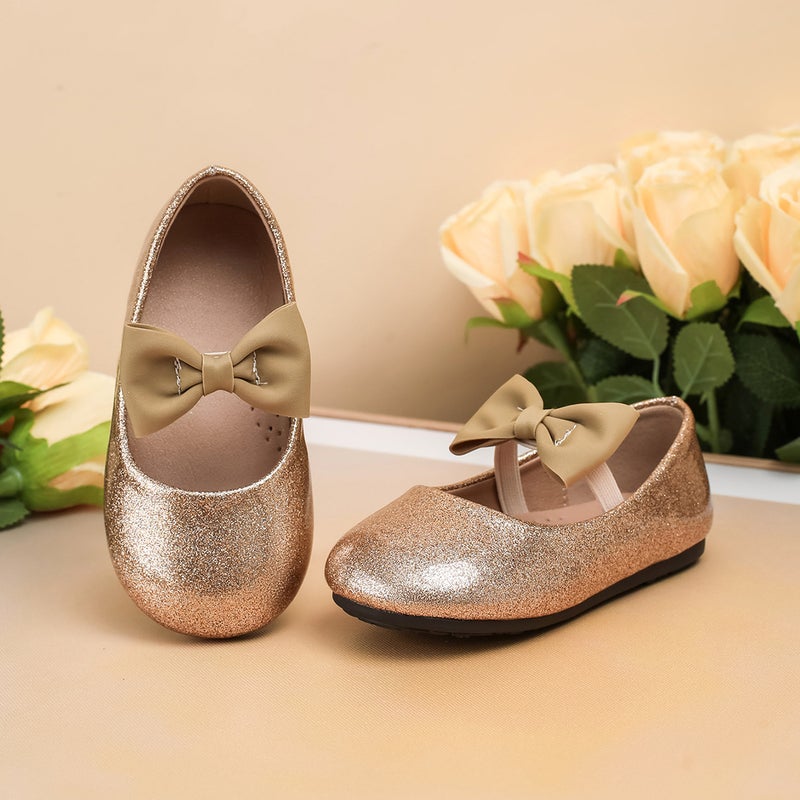 Children'S Shoes New Style Baby Princess Shoes With Bowknot Soft Sole Toddler Shoes For Girls Children'S Soft Sole Shoes - Image 2