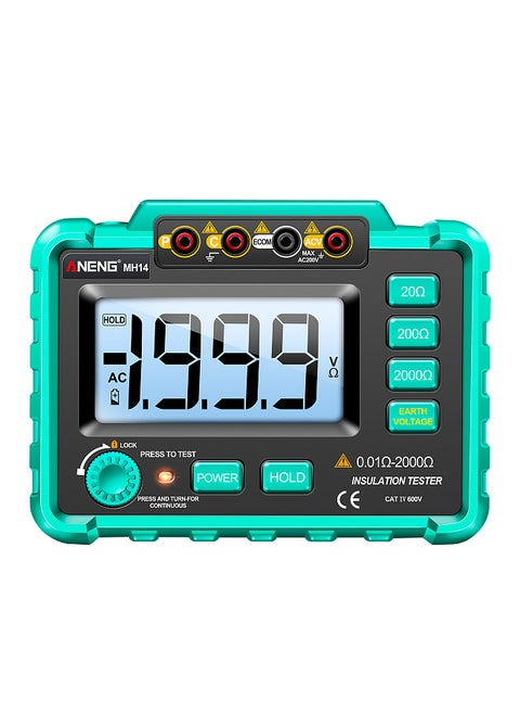 MH14 Electrical  Insulation Resistance Tester Digital High-precision Resistance Grounding Voltage Measuring Meter