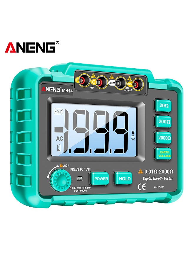 MH14 Electrical  Insulation Resistance Tester Digital High-precision Resistance Grounding Voltage Measuring Meter