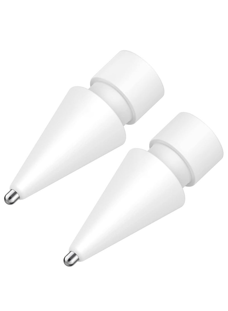 Replacement Tips For Apple Pencil 2 Pack Compatible With Apple Pencil 2nd Gen And 1st Gen No Wear Out Fine Point Precise Control Pen Like Nibs For Apple Pencil  - Image 4
