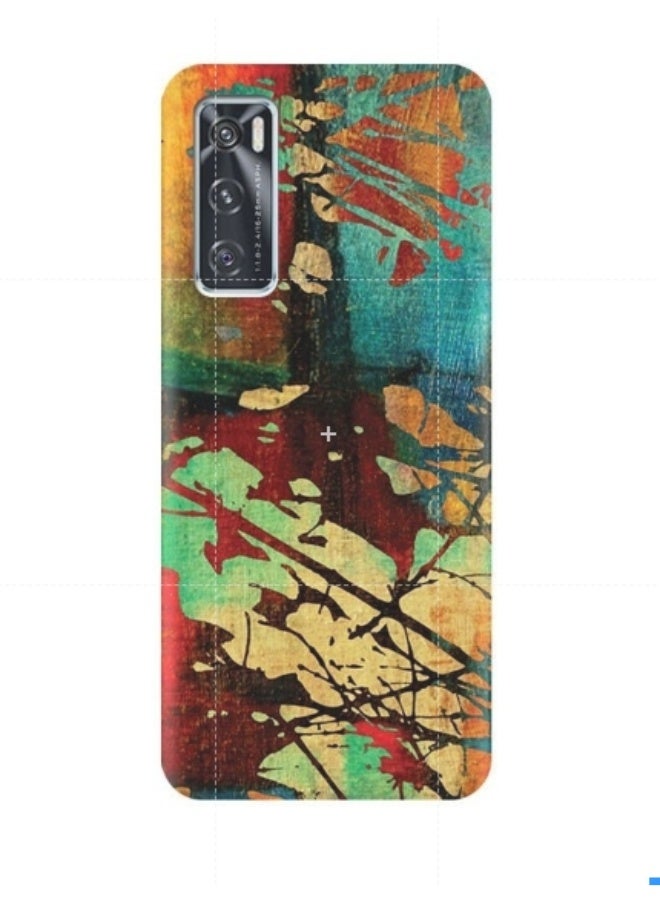 إيه إم سي ديزاين غطاء حماية واق لهاتف فيفو V20 SE متعدد الألوان