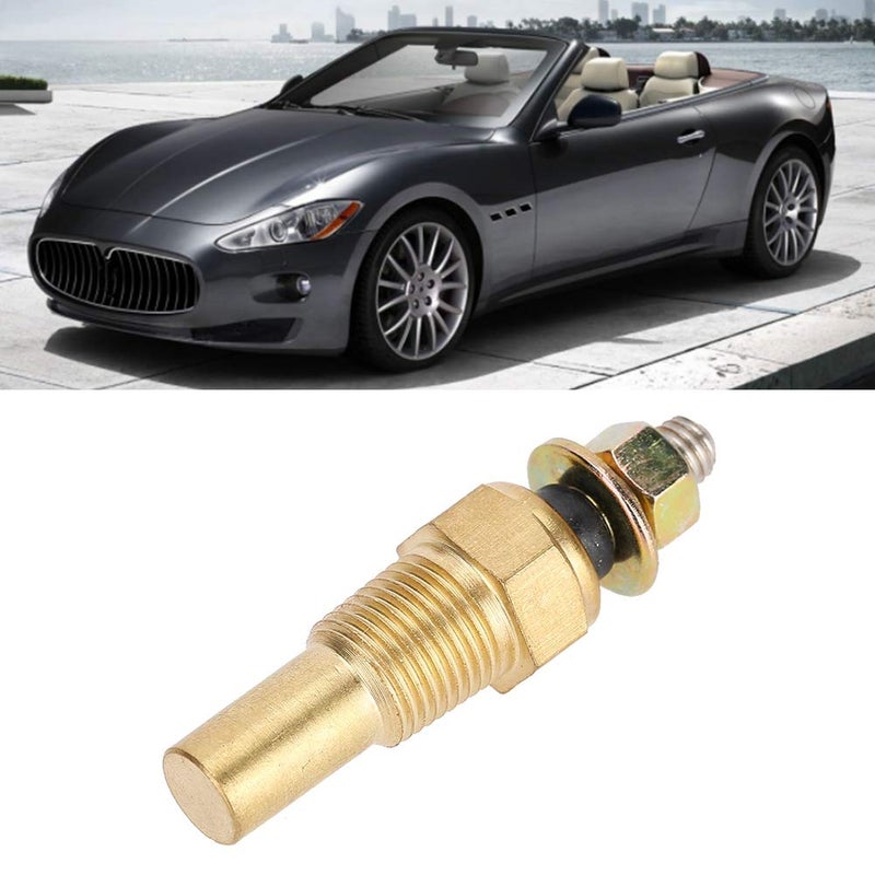 Aramox Electrical Temperature Sender, Water/Oil Temp Temperature 1/8 NPT Electrical Sender Transmitter Sending Unit Temp Sensor - Image 3