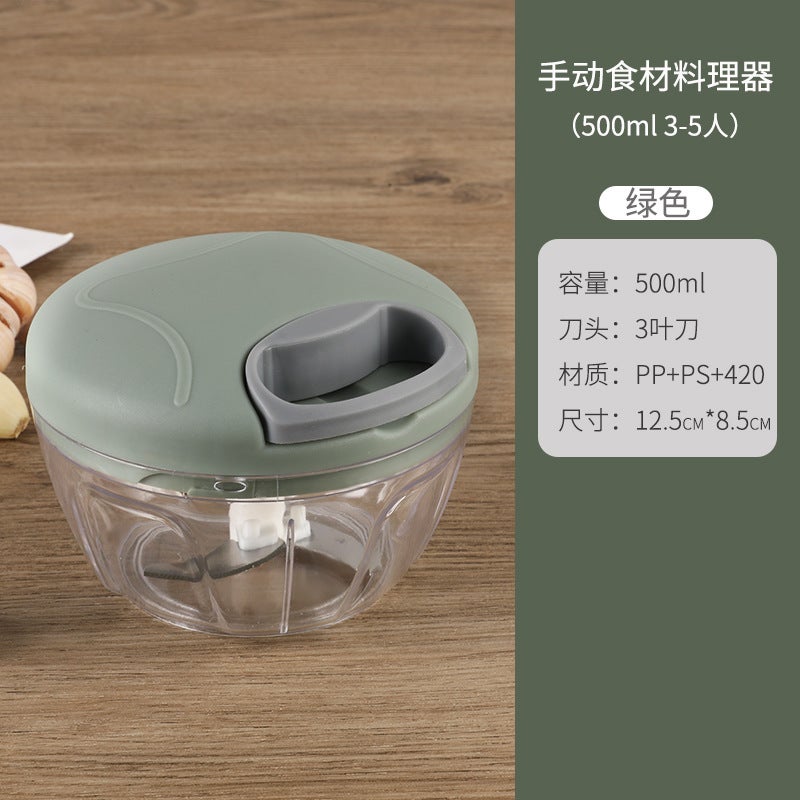 Garlic Press, Garlic Paste Tool, Household Garlic Press, Manual Shrimp Crusher, Garlic Mincer, Vegetable Chopper, Garlic Masher, Vegetable Cutter - Image 1