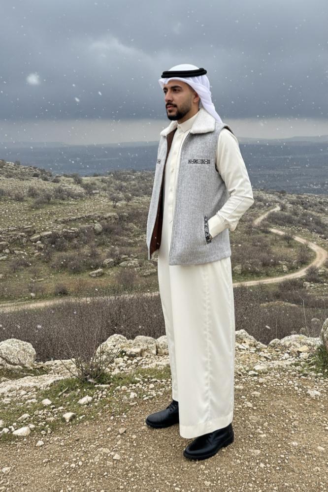 سديري رجالي بقماش اصلي - Image 2