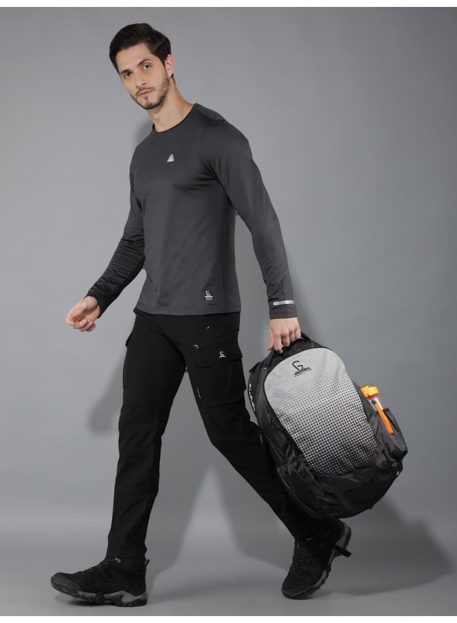 GREENLANDS GNL Vignette Backpack – Grey, Stylish 22L Bag with Tech Compartments & Padded Straps - Image 3