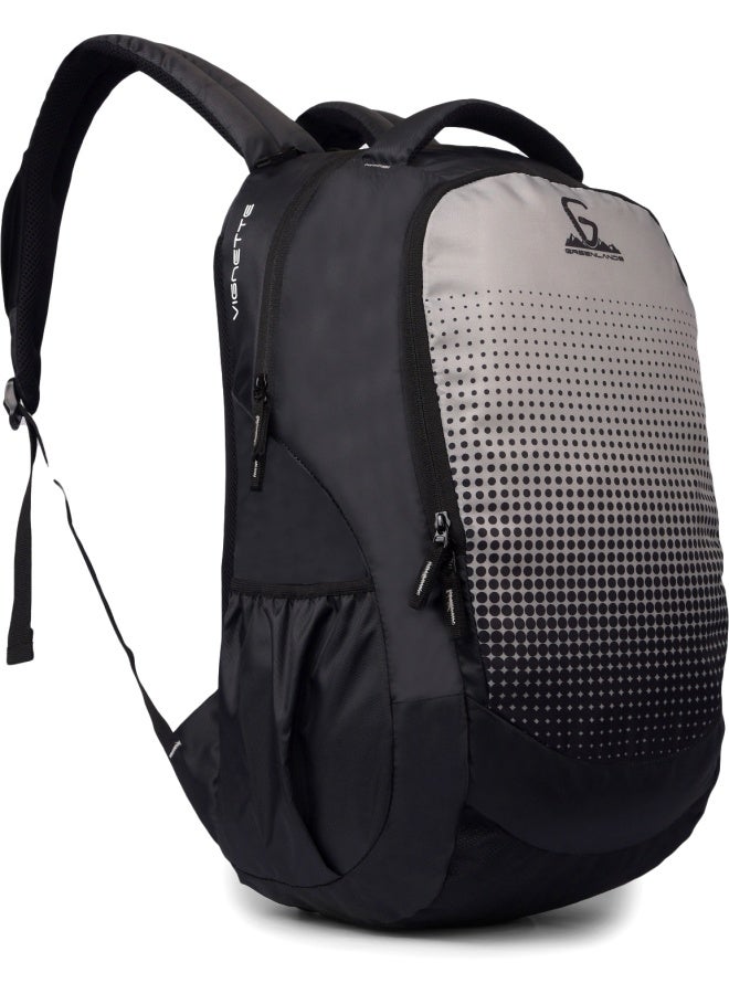 GREENLANDS GNL Vignette Backpack – Grey, Stylish 22L Bag with Tech Compartments & Padded Straps - Image 2