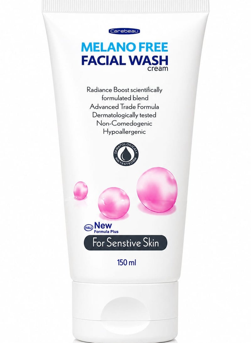 Carebeau Melano Free Facial Wash Cream For Sensitive Skin - 150ml