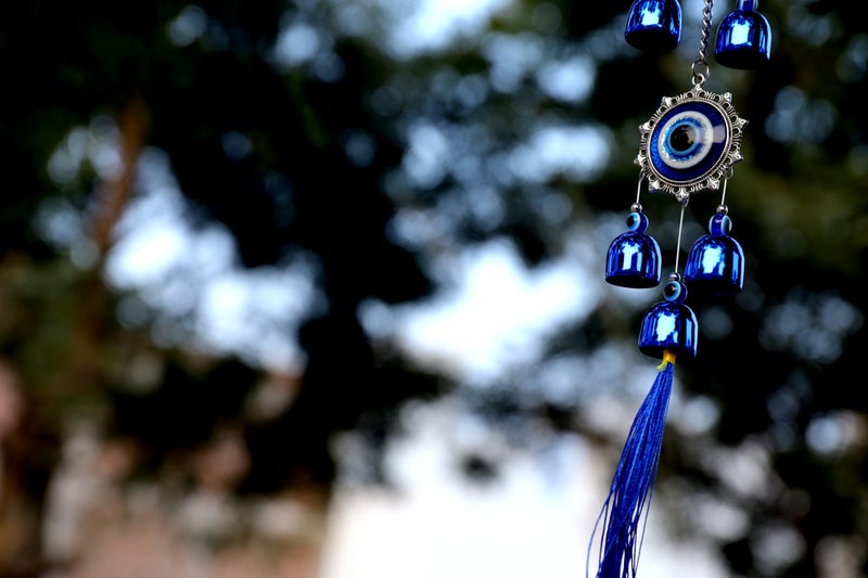 VIKACRAFT Wind Chimes for Home Positive Energy, Evil Eye Hanging for Home Decor, Wall Hanging Decorative Items for Living Room, Balcony, Garden and Bedroom - Image 4