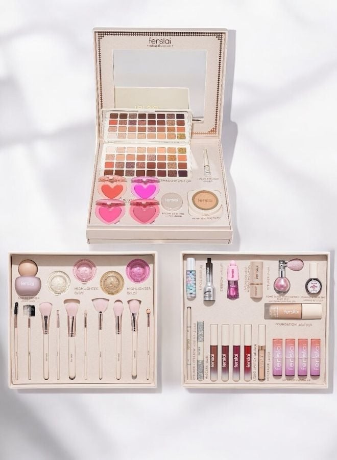Ferslai Complete Makeup Box | Professional Beauty at Your Fingertips - Image 1