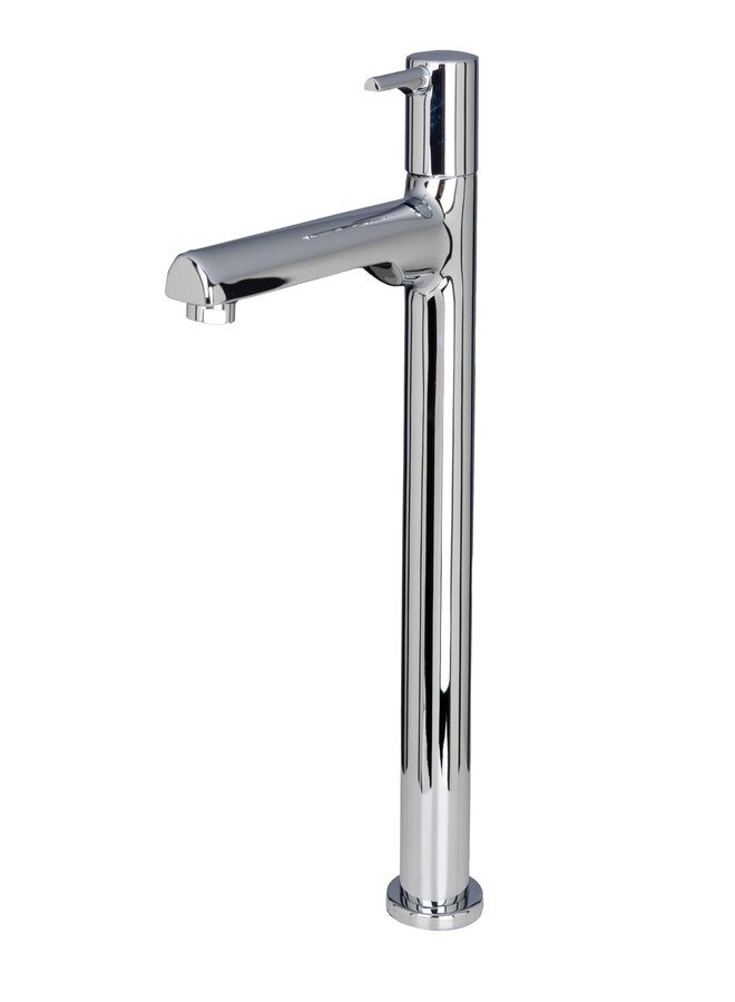 JAQUAR Florentine Prime Series Table Mounted Tall Boy Cold ONLY Basin TAP (Chrome) | TOP Lever, Brass Body Water Tap/Faucet/Cock for Bathroom/Kitchen Wash Basin | FLP-CHR-5021PM - Image 5