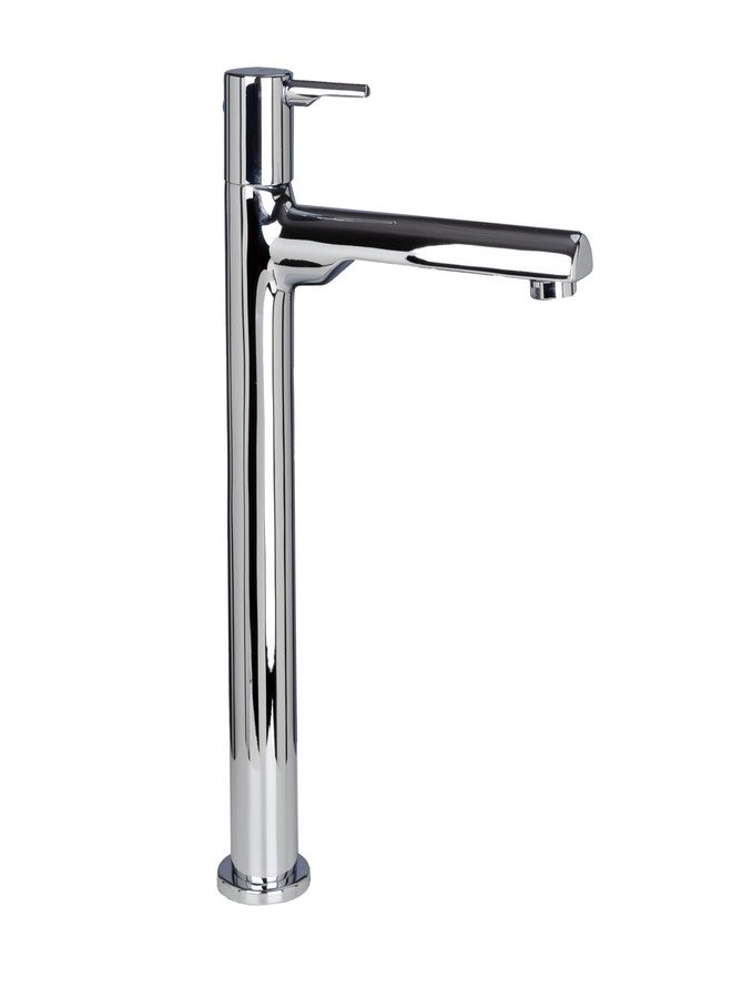 JAQUAR Florentine Prime Series Table Mounted Tall Boy Cold ONLY Basin TAP (Chrome) | TOP Lever, Brass Body Water Tap/Faucet/Cock for Bathroom/Kitchen Wash Basin | FLP-CHR-5021PM - Image 3