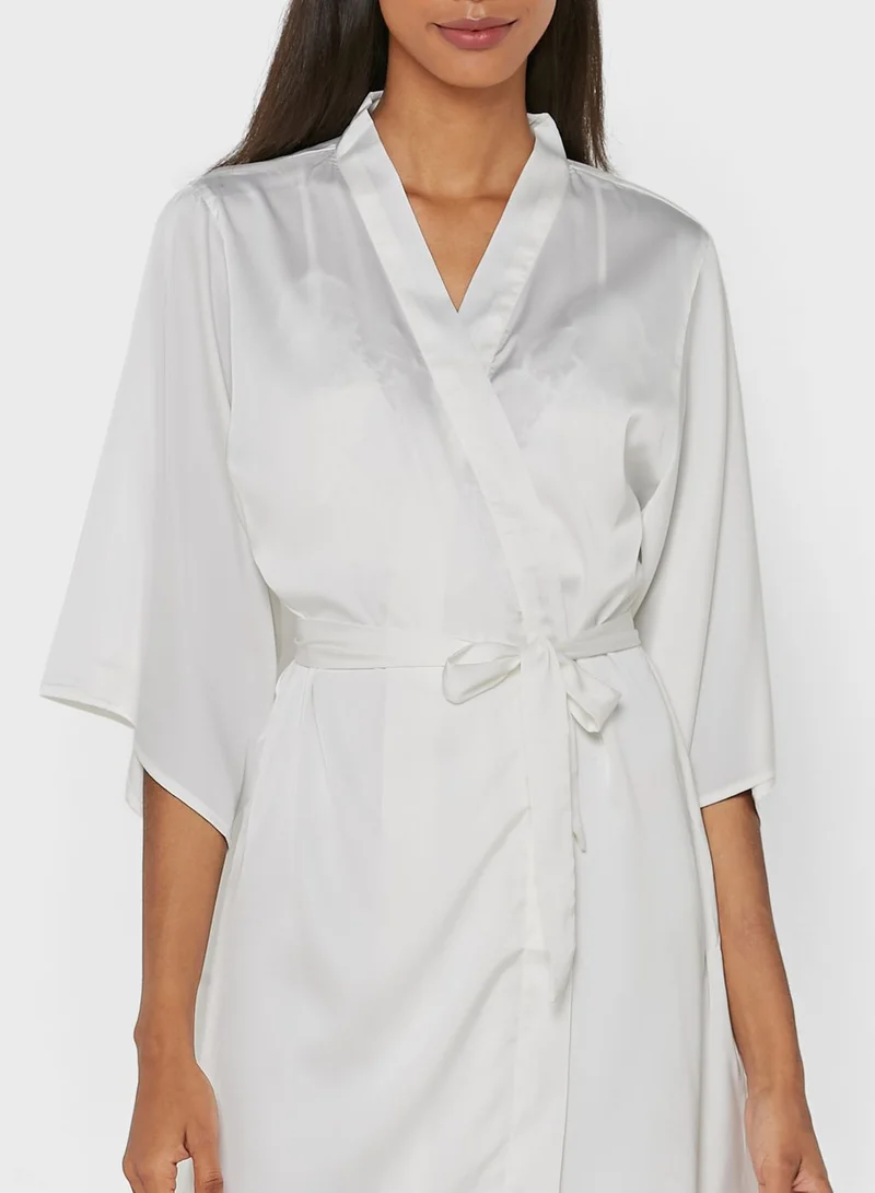 ELLA 2 Piece Slip Dress & Robe Set