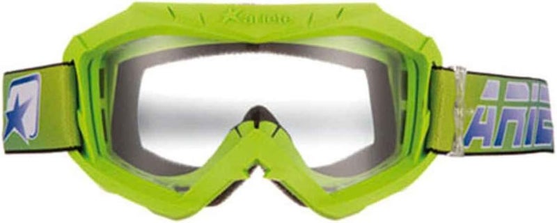 Ariete AAA 07 Line Youth MX Goggles Lime OSFM Green Lime