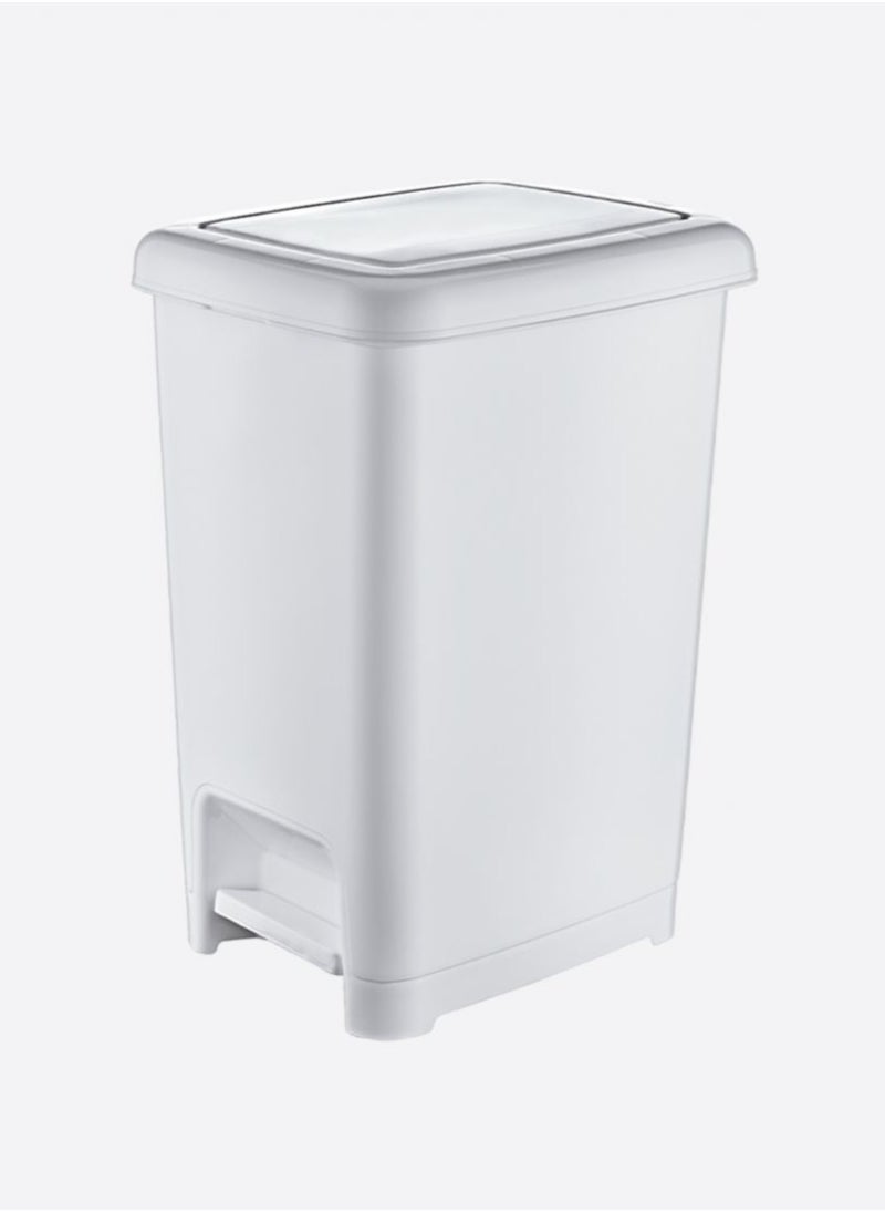 dunya Plastic Pedal Dustbin 25 Liter 27X36X46 CM 