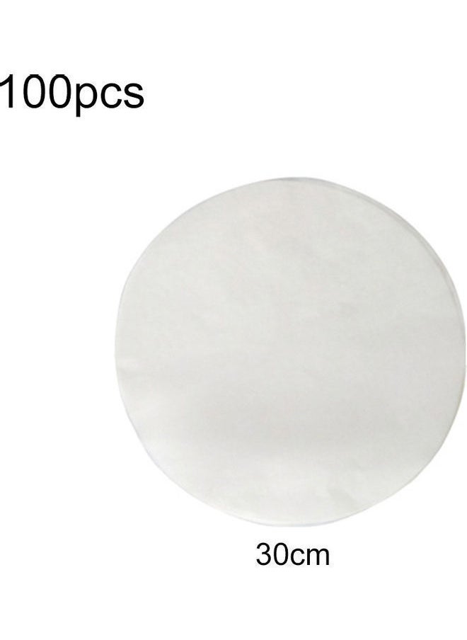 NIBEMINENT 100-Piece Non-Sticky Baking Papers White  - Image 1
