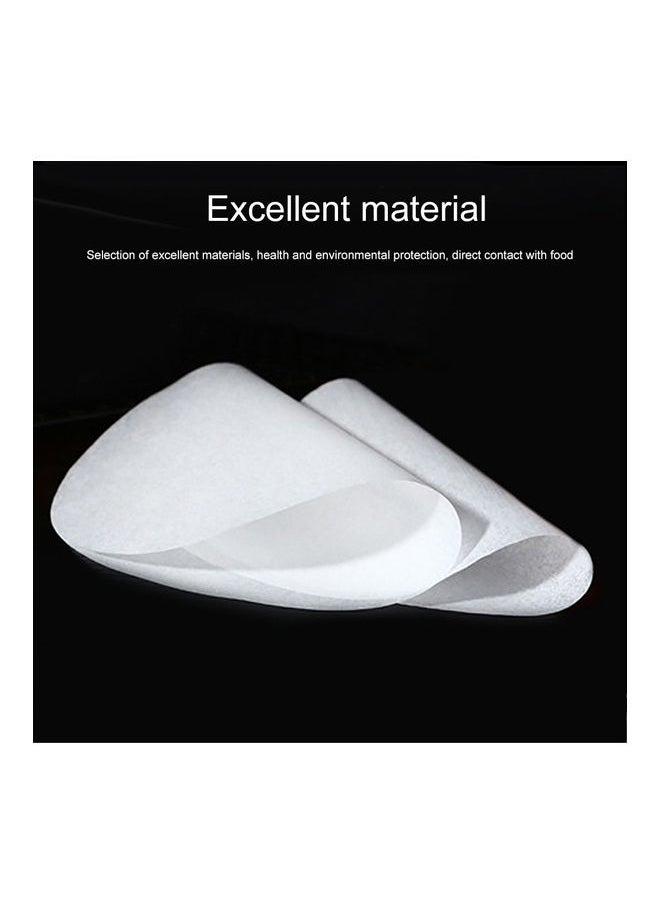 NIBEMINENT - 100-Piece Non-Sticky Baking Papers White - Image 1