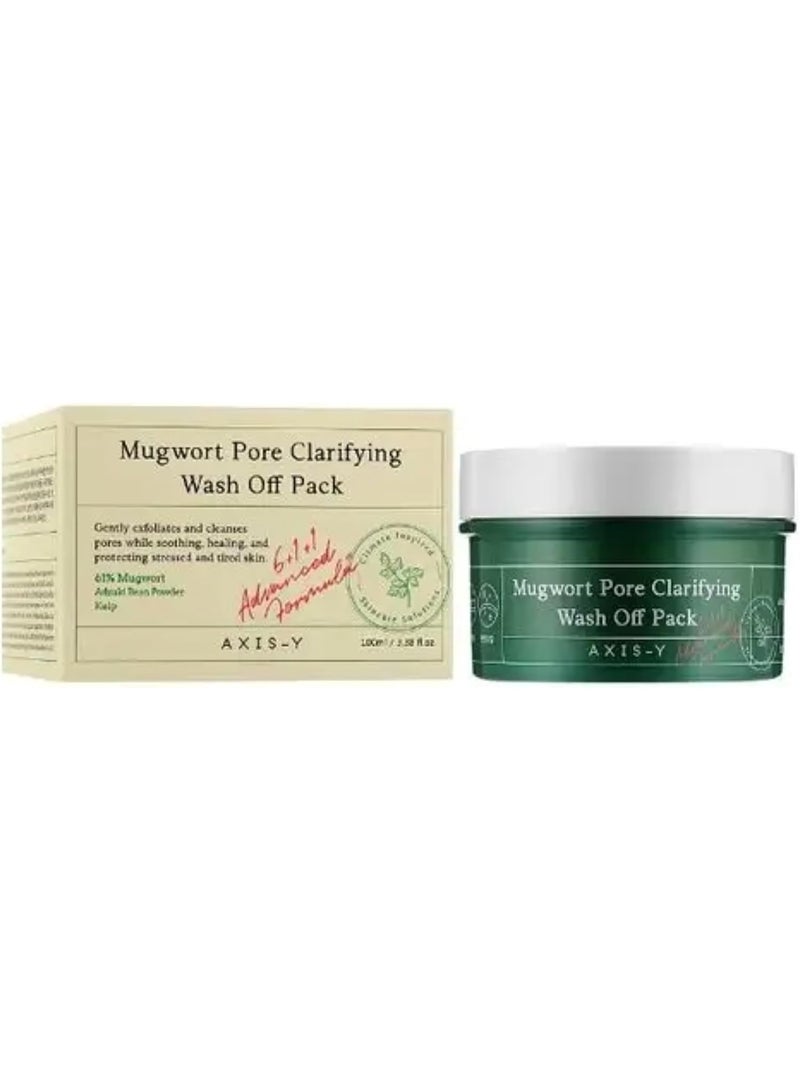 AXIS-Y Mugwort Pore Clarifying Wash Off Pack 50ml - Image 2