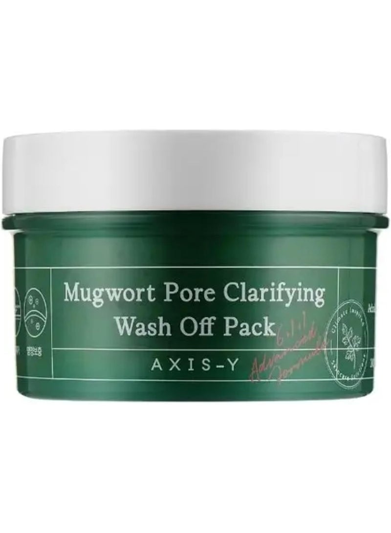 AXIS-Y Mugwort Pore Clarifying Wash Off Pack 50ml - Image 1