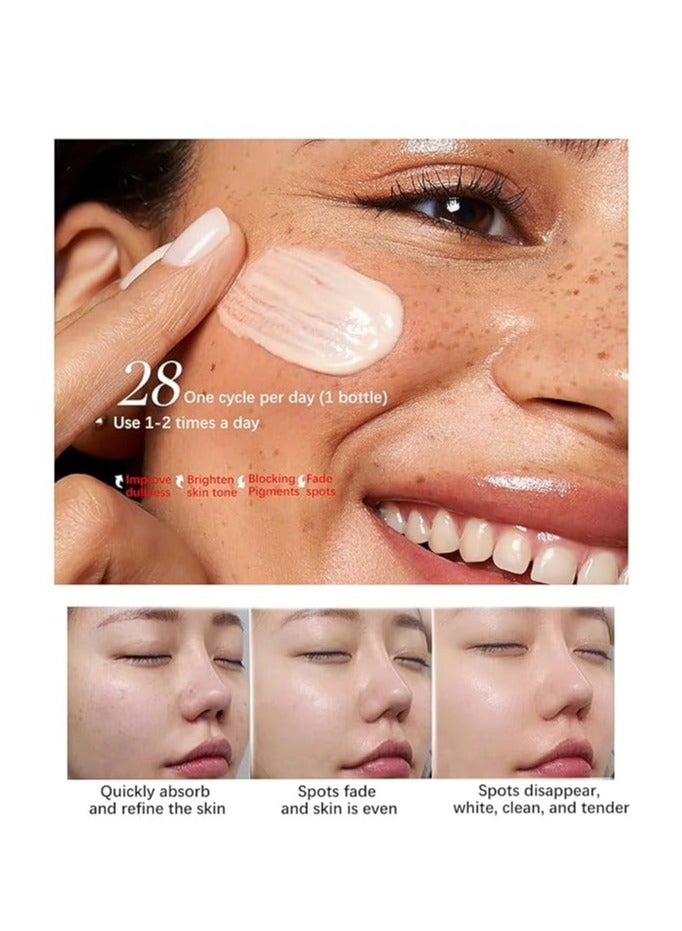 Whitening Labs Dr Hancy White Spot Cream,Whitening Cream To Remove Dark Spots and Melasma Remover, Fast-Acting Dark Spot Corrector Remover for Face and body Hyperpigmentation, Sun Spots,Age Spot Remover 20g - Image 3