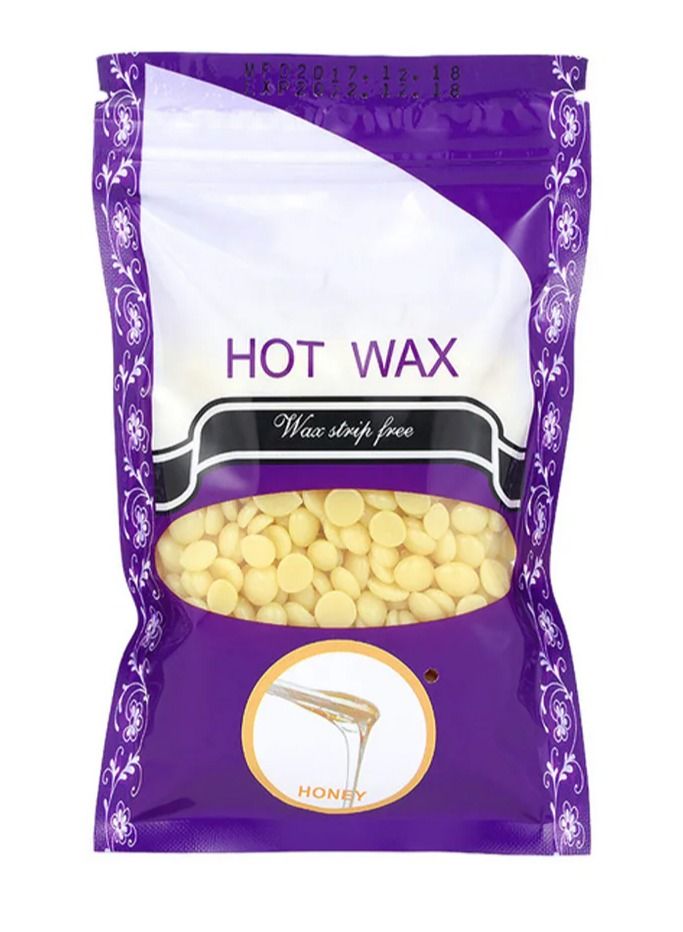Konsung Beauty 100g Hard Wax Beans Solid Wax No Strip Spa Professional Hair Removal Cream For Body Hair Removal - Image 1