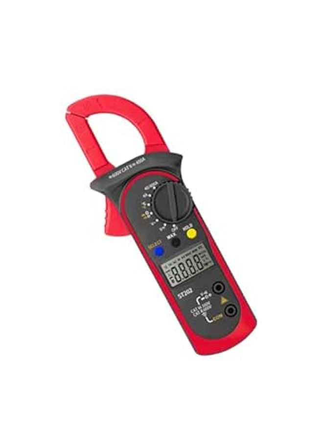 Digital St202 Clamp Meter AC DC Auto Ranging Voltage Tester Electrical Ammeter For Industrial And Home Use With Clamp Function - Image 1