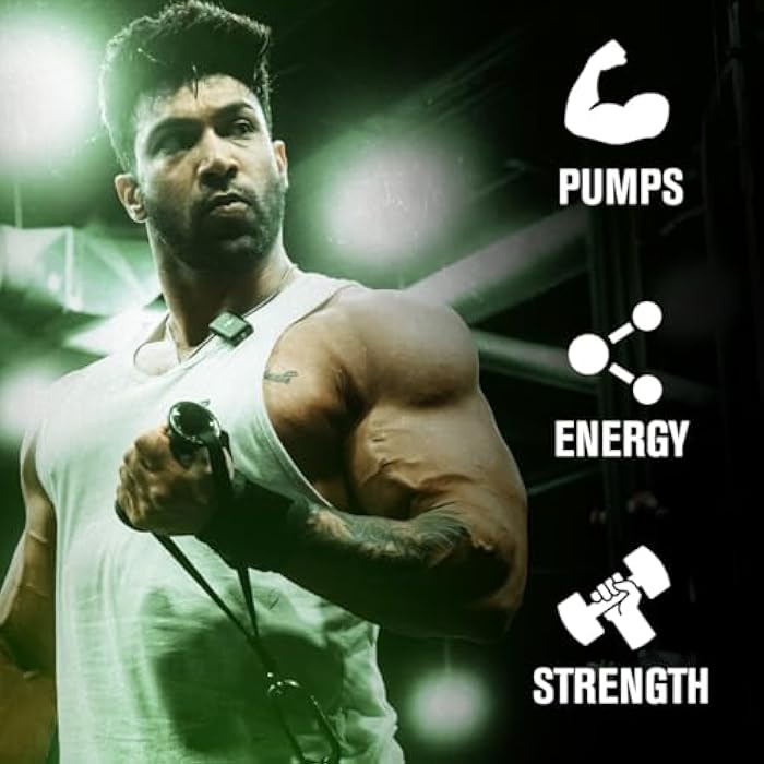 Jacked Factory NITROSURGE Pre Workout Supplement - Energy Booster, Instant Strength Gains, Clear Focus & Intense Pumps - NO Booster & Powerful Preworkout Energy Powder - 30 Servings, Blue Raspberry - Image 3